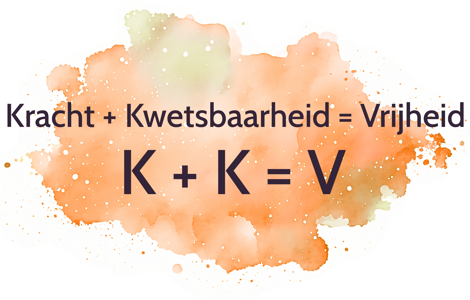 formule kracht kwetsbaarheid vrijheid